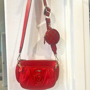 Valentino by Mario Demi 3-In-1 Quilted Leather Crossbody Bag